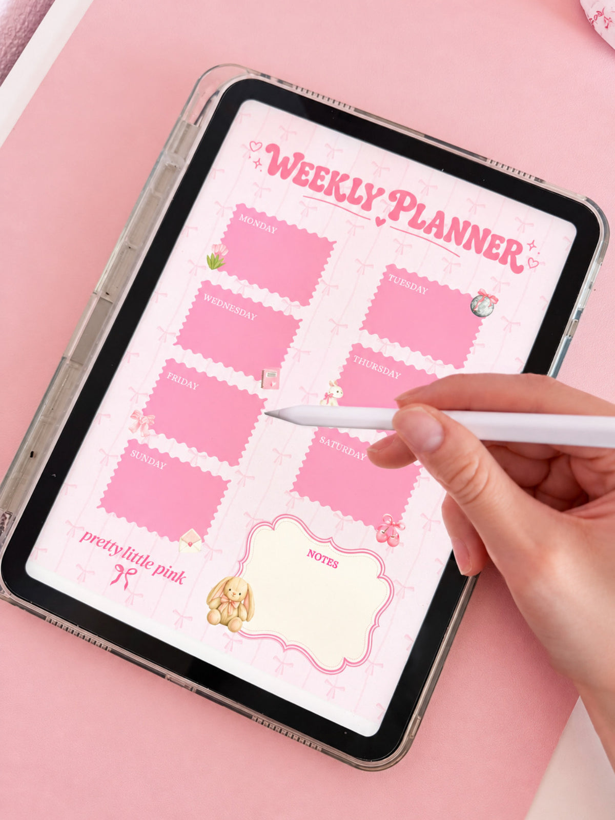 PLP Planner- Girly Pink style