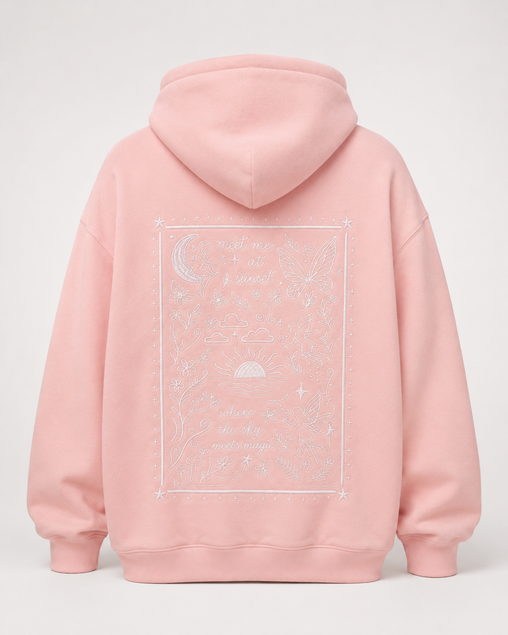 Fairy Sunset Oversized Hoodie