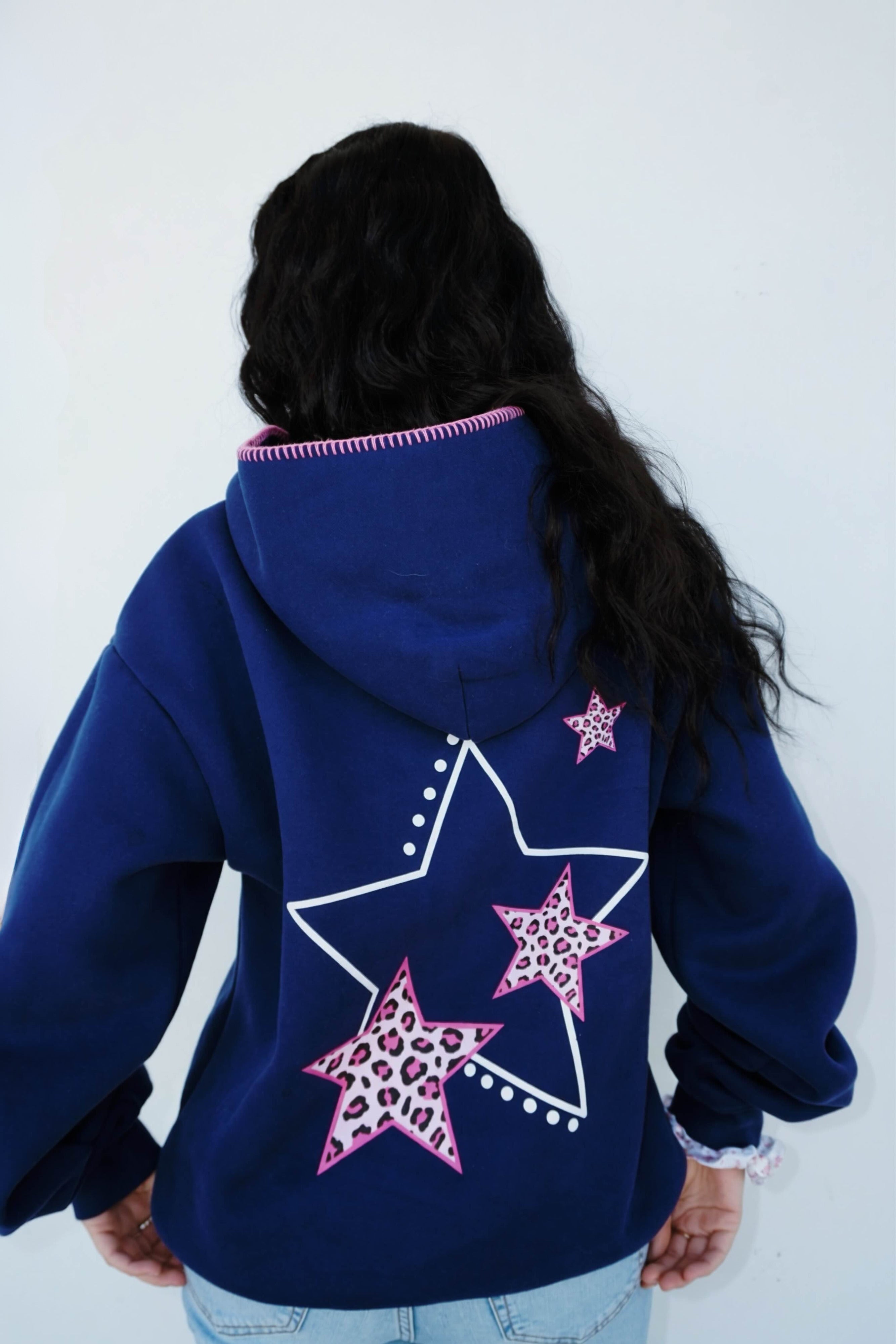 Leopard Star Hoodie